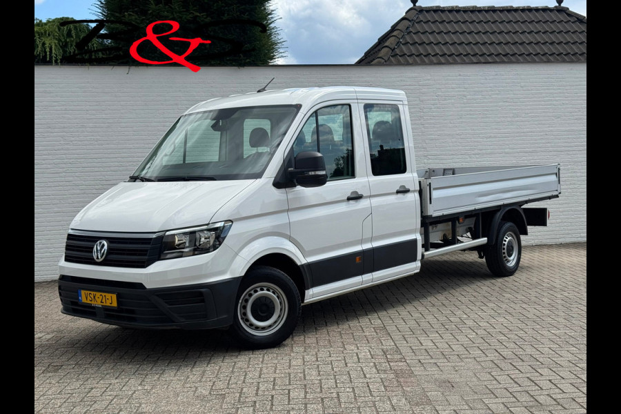 Volkswagen Crafter 35 2.0 TDI L3 DC Trendline Trekhaak 2800kg Trekgewicht Airco Cruise Carplay laadbak 2.700X 2.030