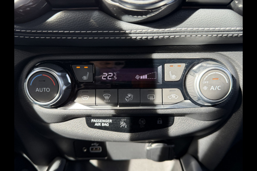 Nissan Juke BWJ 2022 | 1.0T 115PK Bns Design AUTOMAAT | LEDER/STOF | BOSE | SPORTSTOELEN | CLIMA | NAVI | STOELVERW | CARPLAY | PRIVACY GLASS |