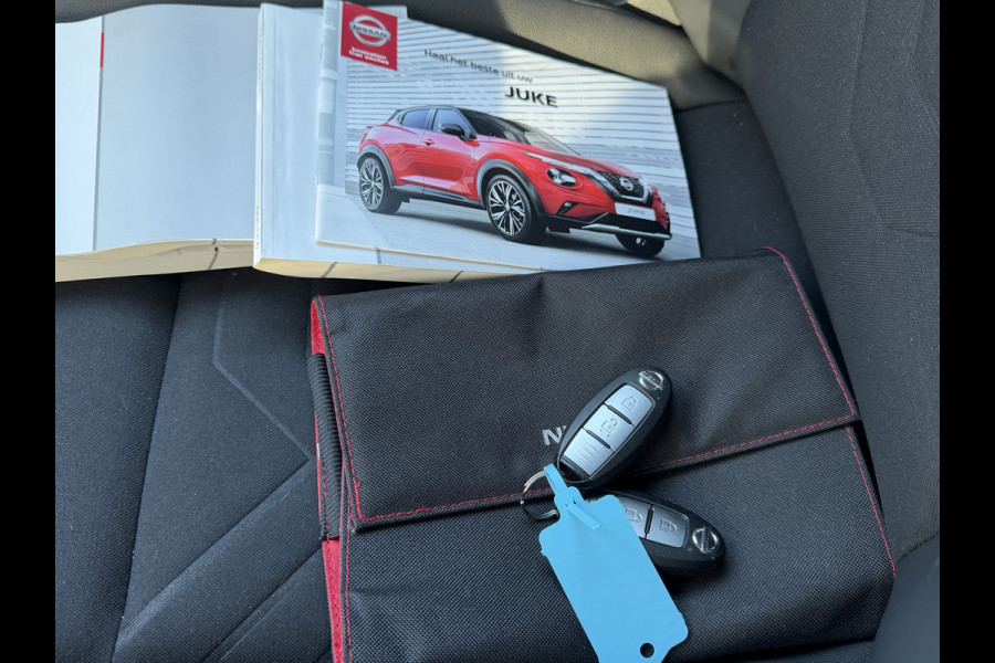 Nissan Juke BWJ 2022 | 1.0T 115PK Bns Design AUTOMAAT | LEDER/STOF | BOSE | SPORTSTOELEN | CLIMA | NAVI | STOELVERW | CARPLAY | PRIVACY GLASS |