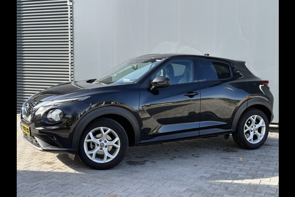 Nissan Juke BWJ 2022 | 1.0T 115PK Bns Design AUTOMAAT | LEDER/STOF | BOSE | SPORTSTOELEN | CLIMA | NAVI | STOELVERW | CARPLAY | PRIVACY GLASS |