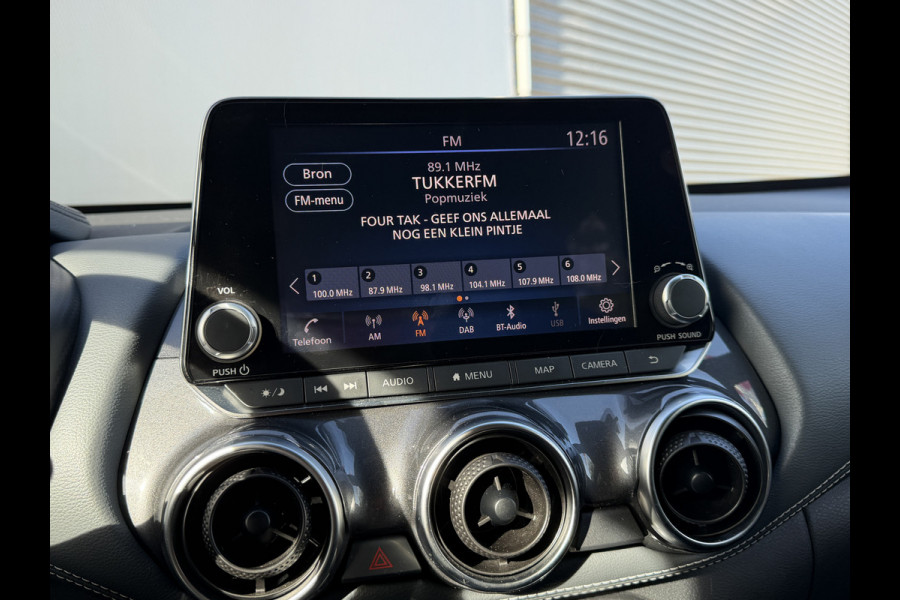 Nissan Juke BWJ 2022 | 1.0T 115PK Bns Design AUTOMAAT | LEDER/STOF | BOSE | SPORTSTOELEN | CLIMA | NAVI | STOELVERW | CARPLAY | PRIVACY GLASS |