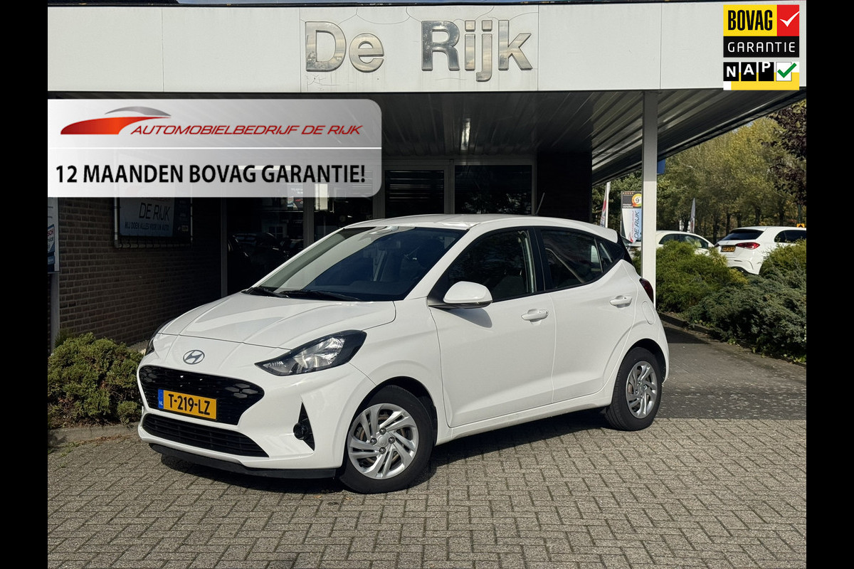 Hyundai i10 1.0 Comfort 5-zits | Virtual Cockpit, Apple Carplay/Android Auto, Cruise, Airco, El. Ramen | NAP |