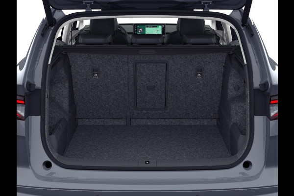 Škoda Enyaq 85 Business Edition 286 pk | Trekhaak | Achterbumper en dorpels in carosseriekleur | Velgen: 19" lichtmetalen velgen Regulus, antraciet gepolijst