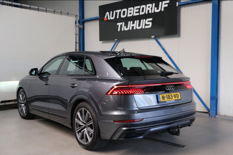Audi Q8 55 TFSI e quattro Pro Line S 2X S-Line - Airco, Cruise, Navi, Luchtvering, Carplay, PDC, Trekhaak.