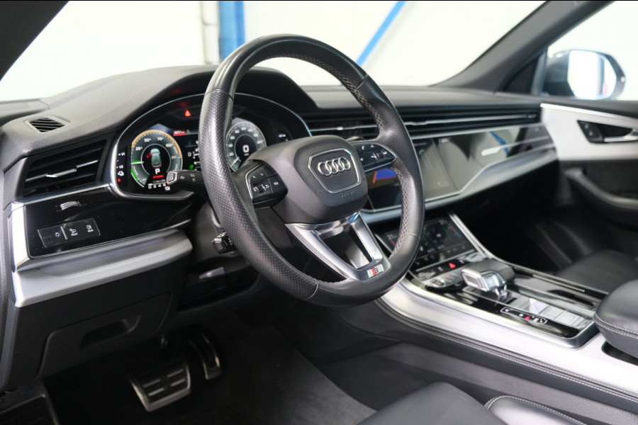 Audi Q8 55 TFSI e quattro Pro Line S 2X S-Line - Airco, Cruise, Navi, Luchtvering, Carplay, PDC, Trekhaak.