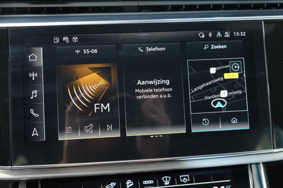 Audi Q8 55 TFSI e quattro Pro Line S 2X S-Line - Airco, Cruise, Navi, Luchtvering, Carplay, PDC, Trekhaak.