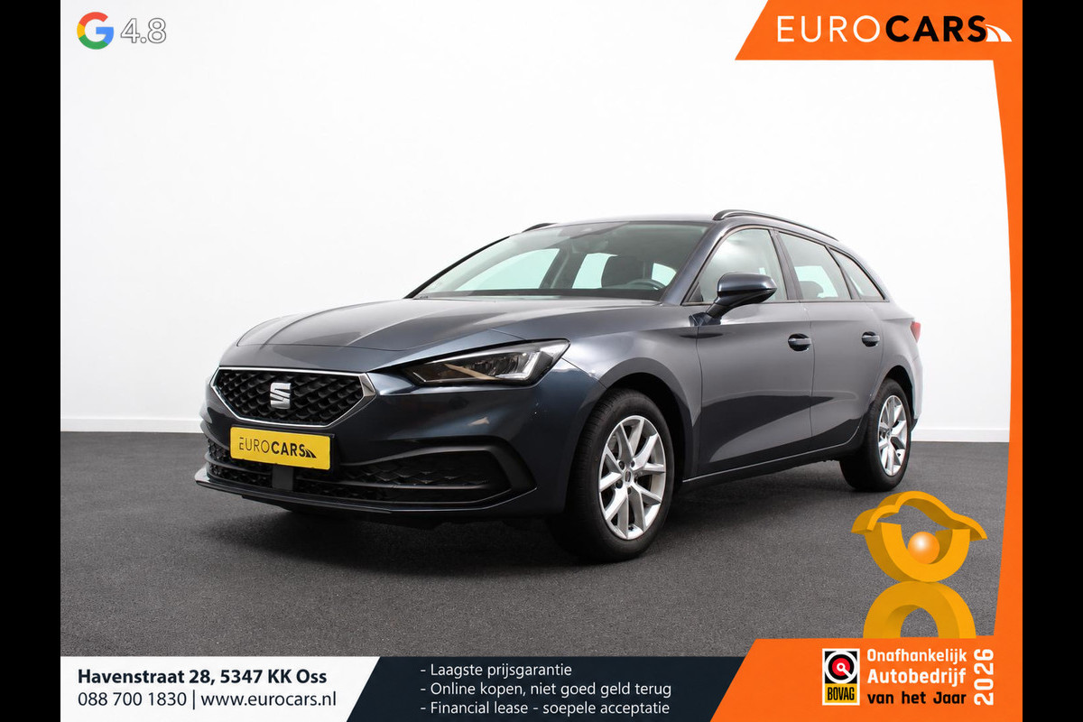 Seat Leon Sportstourer 1.5 eTSI 150pk Automaat Style Navigatie Apple Carplay/Android Auto Adaptive Cruise control Led Lichtmetalen velgen