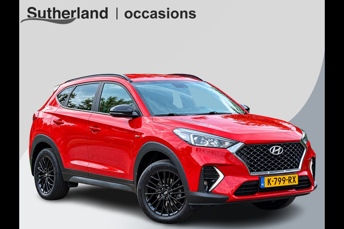 Hyundai Tucson 1.6 GDi N-line 132 PK | Stoelverwarming | Navigatie | Cruise Control | Stuurwielverwarming | 18 inch lichtmetalen velgen | Alcantara
