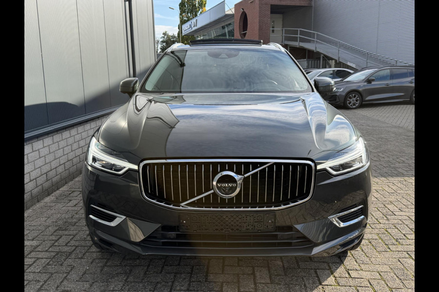 Volvo XC60 2.0 Recharge T6 AWD Inscription 19"/Panoramadak/Trekhaak/Leder + memory/Adaptieve cruise/Stoel + stuurverwarming/360 camera/Keyless/Dodehoek/Apple Carplay & Android Auto