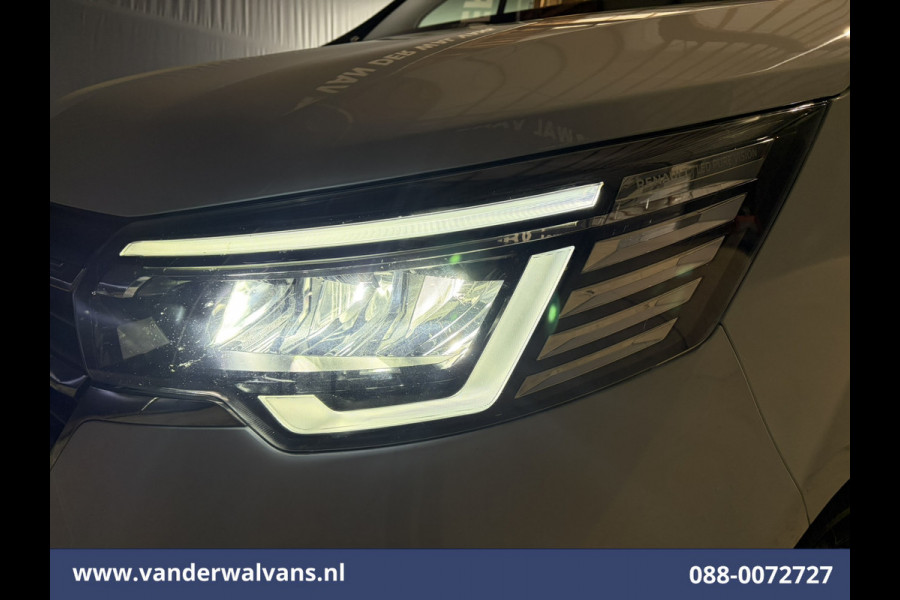 Renault Trafic 2.0 Blue dCi 130pk L2H1 Euro6 Airco | Apple Carplay | LED | 2500kg Trekhaak | Cruisecontrol Parkeersensoren, Bijrijdersbank