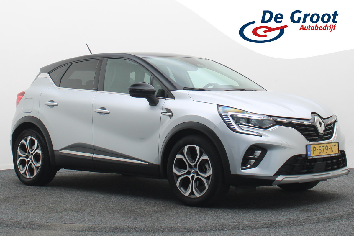 Renault Captur 1.6 E-Tech Plug-in Hybrid 160 Intens Virtual Cockpit, Cruise, Camera, Apple Carplay, Rijstrooksensor, Trekhaak, DAB, 18''