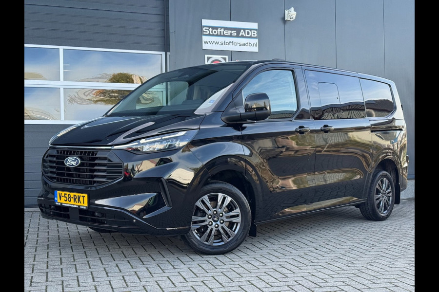Ford Transit Custom 320 2.0 TDCI 136pk L1H1 Limited DC 5P | L+R SCHUIF | Trekhaak Elekt. | Navi | ACC | BLIS | Carplay | 17 inch