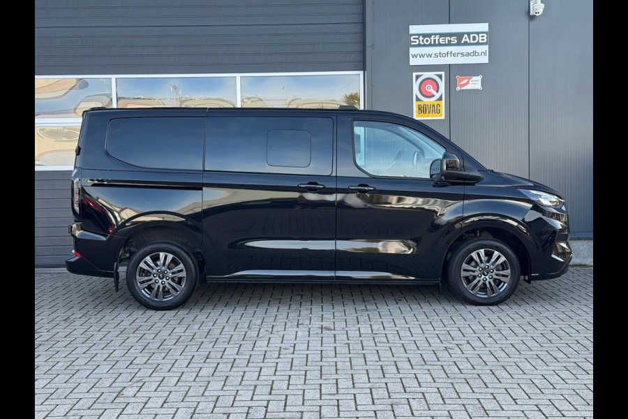 Ford Transit Custom 320 2.0 TDCI 136pk L1H1 Limited DC 5P | L+R SCHUIF | Trekhaak Elekt. | Navi | ACC | BLIS | Carplay | 17 inch