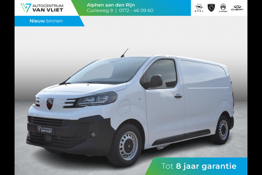 Peugeot e-Expert EV L2 75 kWh Surround NAV pakket | Geïsoleerde comfort scheidingswand met vaste ruit | Reservewiel | 7.9% financial lease mogelijk