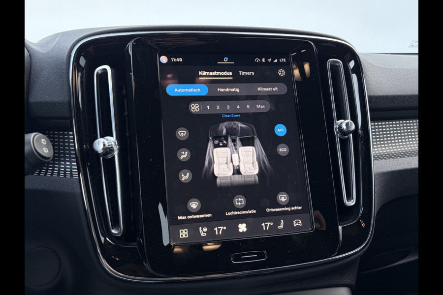 Volvo XC40 Recharge Plus SOH 95% Warmtepomp Elek.Trekhaak Stoelverw Carplay Orig.NL 100% Elektrisch!