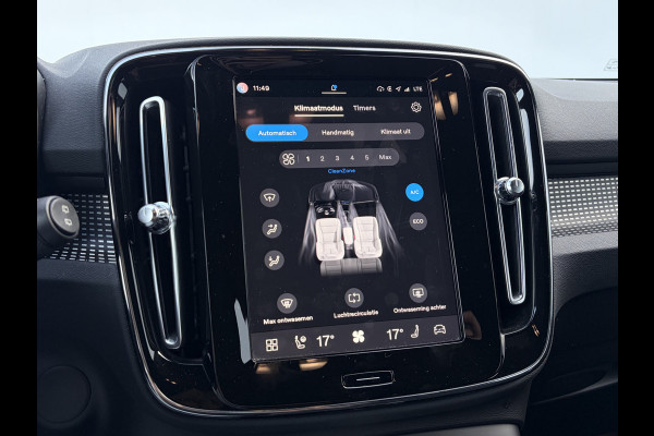 Volvo XC40 Recharge Plus SOH 95% Warmtepomp Elek.Trekhaak Stoelverw Carplay Orig.NL 100% Elektrisch!