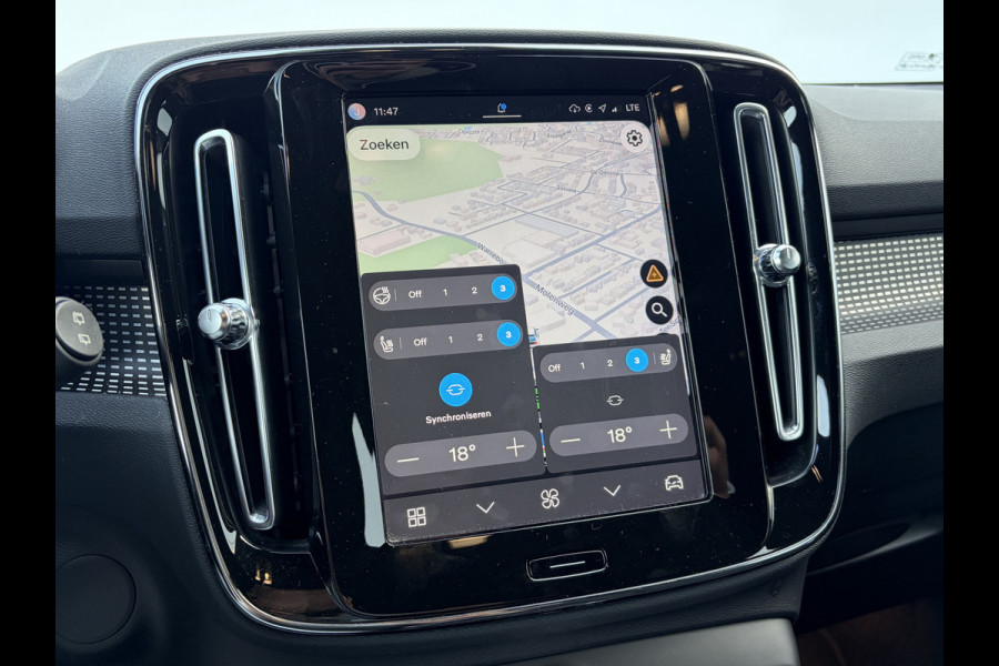 Volvo XC40 Recharge Plus SOH 95% Warmtepomp Elek.Trekhaak Stoelverw Carplay Orig.NL 100% Elektrisch!