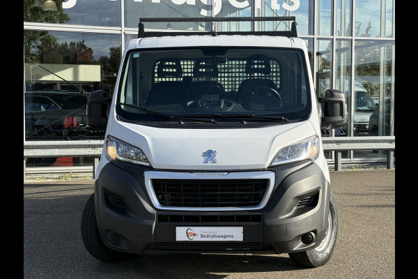 Peugeot Boxer 335 2.2 BlueHDi 165 L4 Pick-up | Open laadbak | Trekhaak 3.5T | Cruisec. | Airco