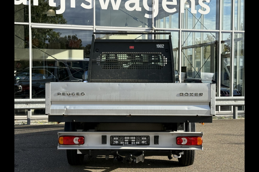 Peugeot Boxer 335 2.2 BlueHDi 165 L4 Pick-up | Open laadbak | Trekhaak 3.5T | Cruisec. | Airco