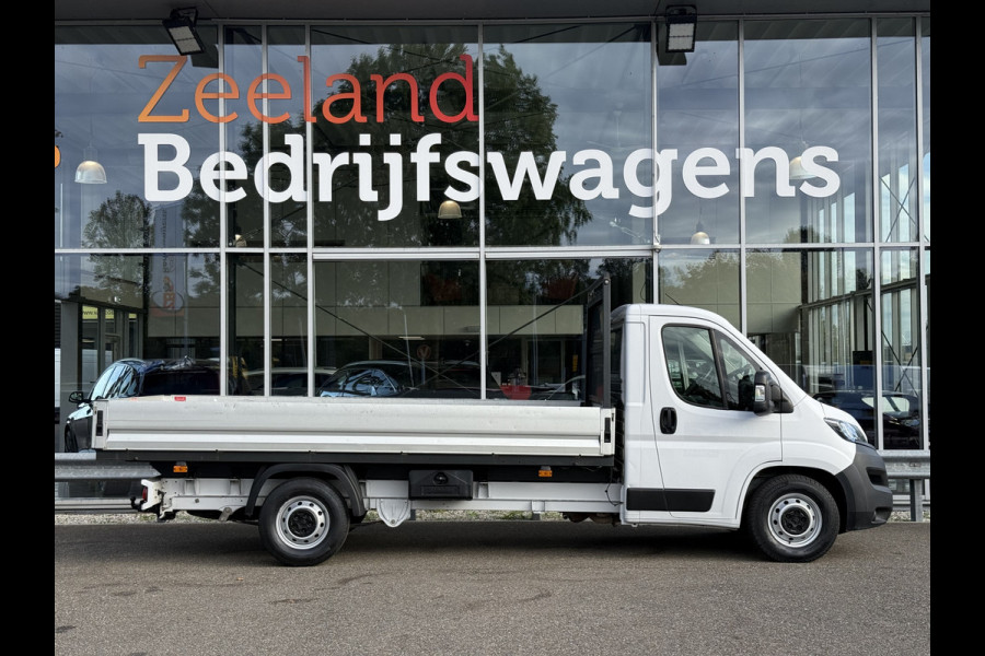 Peugeot Boxer 335 2.2 BlueHDi 165 L4 Pick-up | Open laadbak | Trekhaak 3.5T | Cruisec. | Airco
