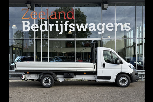 Peugeot Boxer 335 2.2 BlueHDi 165 L4 Pick-up | Open laadbak | Trekhaak 3.5T | Cruisec. | Airco