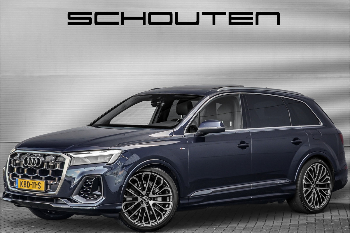 Audi Q7 55 TFSI e Quattro Pro Line S Pano Luchtvering Bose Trekhaak