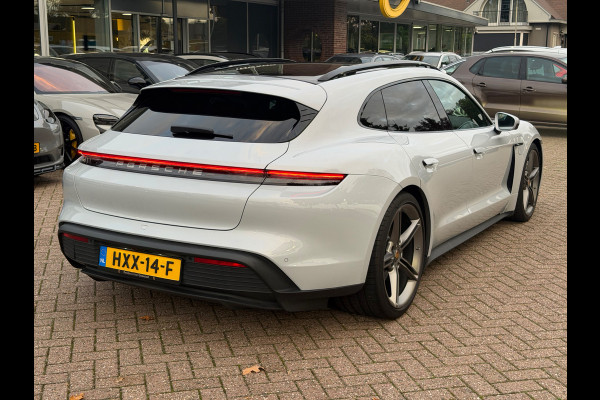 Porsche Taycan Sport Turismo 4S 93 kWh / SOH 94.5 % / Panoramadak / 360Camera / Head-up / Burmester / 21'' / Luchtvering / Stoel+Stuurverwarming / Dodehoek / DAB / ACC / Warmtepomp