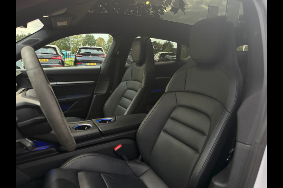 Porsche Taycan Sport Turismo 4S 93 kWh / SOH 94.5 % / Panoramadak / 360Camera / Head-up / Burmester / 21'' / Luchtvering / Stoel+Stuurverwarming / Dodehoek / DAB / ACC / Warmtepomp