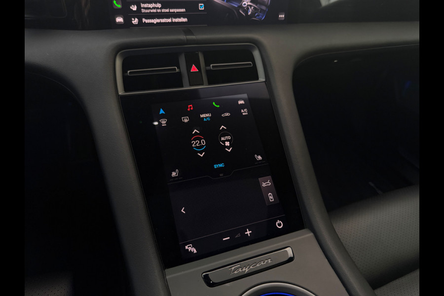 Porsche Taycan Sport Turismo 4S 93 kWh / SOH 94.5 % / Panoramadak / 360Camera / Head-up / Burmester / 21'' / Luchtvering / Stoel+Stuurverwarming / Dodehoek / DAB / ACC / Warmtepomp