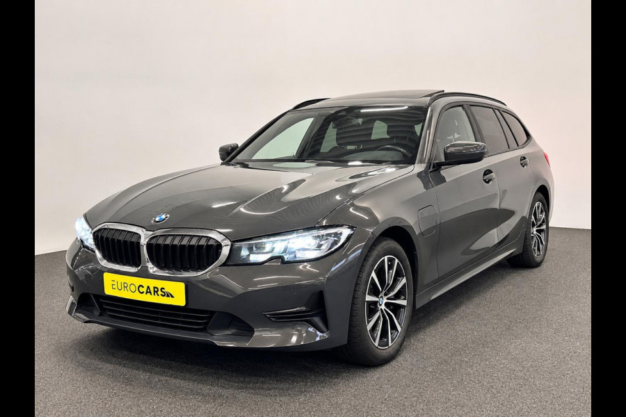 BMW 3 Serie Touring 330e Sportline Panoramadak Navi Carplay Cruise Control Full LED PDC VA Privacy Glass Live Cockpit Professional DAB+ Shadowline Hemel Antraciet