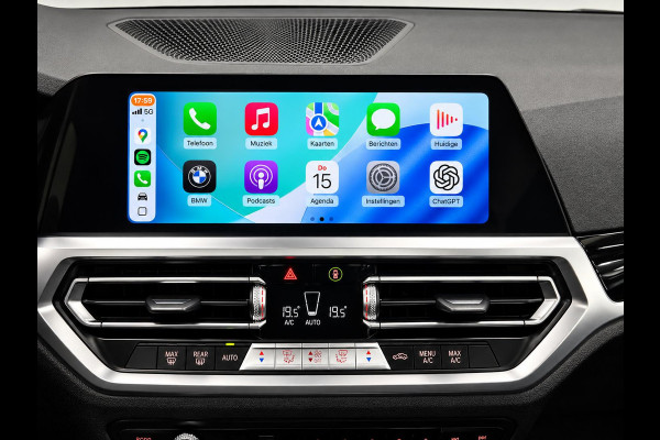 BMW 3 Serie Touring 330e Sportline Panoramadak Navi Carplay Cruise Control Full LED PDC VA Privacy Glass Live Cockpit Professional DAB+ Shadowline Hemel Antraciet