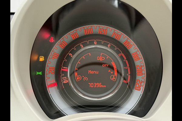 Fiat 500 1.2 Lounge AIRCO/ECC-PANODAK-NAVI by CARPLAY-PDC-LMV-CRUISE CONTROL