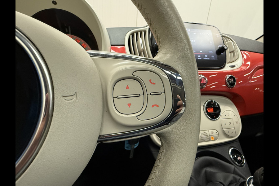 Fiat 500 1.2 Lounge AIRCO/ECC-PANODAK-NAVI by CARPLAY-PDC-LMV-CRUISE CONTROL