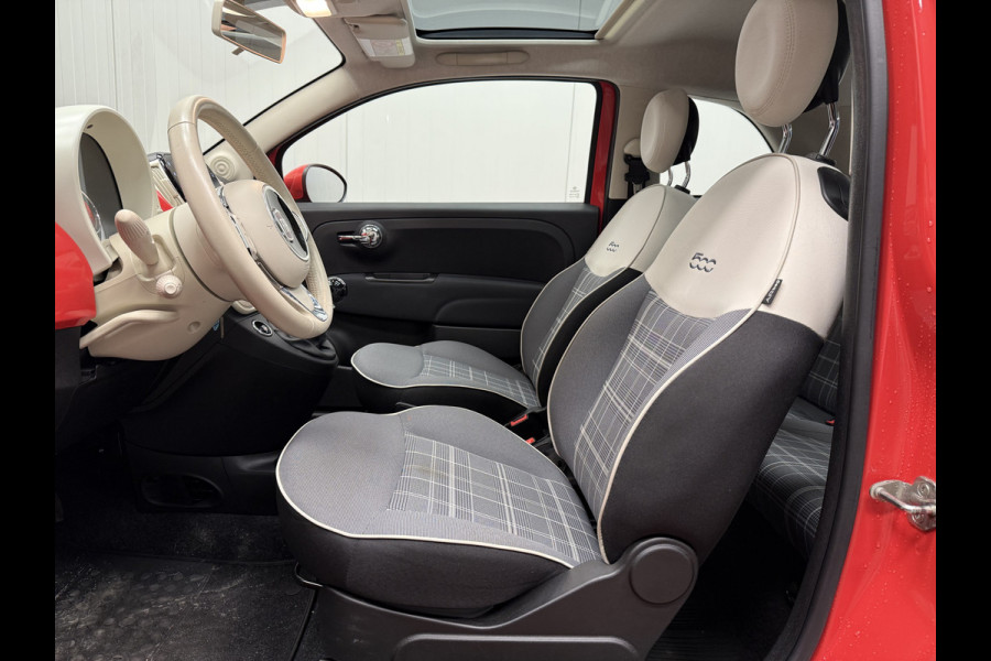 Fiat 500 1.2 Lounge AIRCO/ECC-PANODAK-NAVI by CARPLAY-PDC-LMV-CRUISE CONTROL