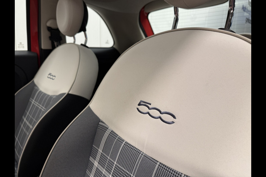 Fiat 500 1.2 Lounge AIRCO/ECC-PANODAK-NAVI by CARPLAY-PDC-LMV-CRUISE CONTROL