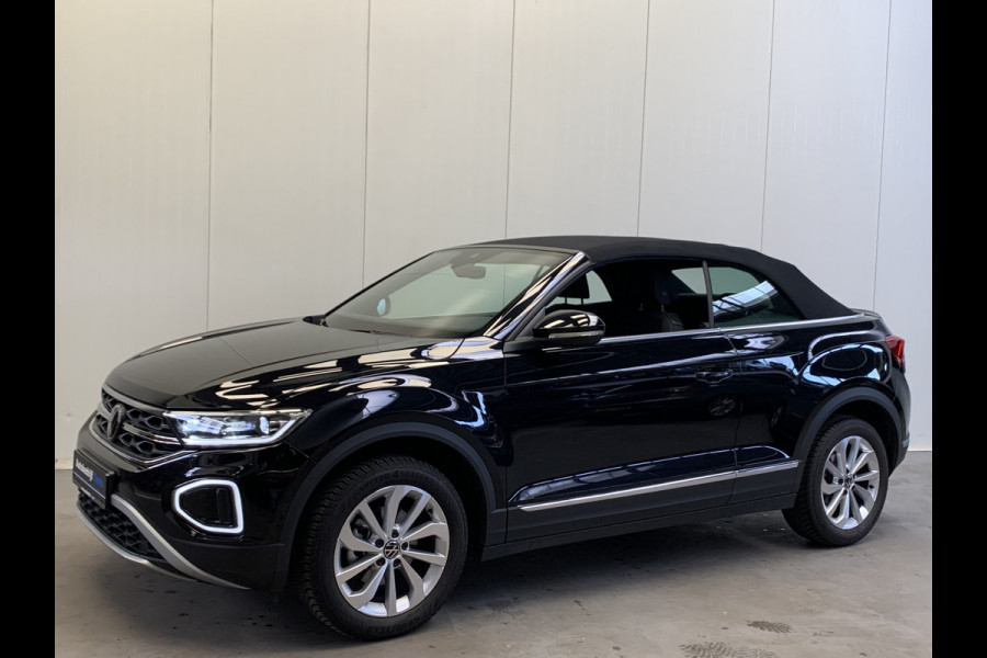 Volkswagen T-Roc Cabrio 1.0 TSI Style DIGITAL COCKPIT-NAVI-ECC-CAMERA-LMV-PARKEER FUNCTIE