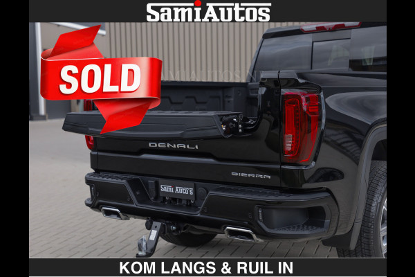 GMC Sierra DENALI | All-In Prijs | 6,2 V8 Full Option €79950,- excl | De Meest Luxe Pick-Up in zijn Klasse | Comfortabele Dubbele Cabine met Royale 5 Zitplaatsen | BPM vrij | Nu Leverbaar uit Voorraad | Voorraad Nr 2232 | De specialist in Amerikaanse pick‑ups in Nederland en Europa.