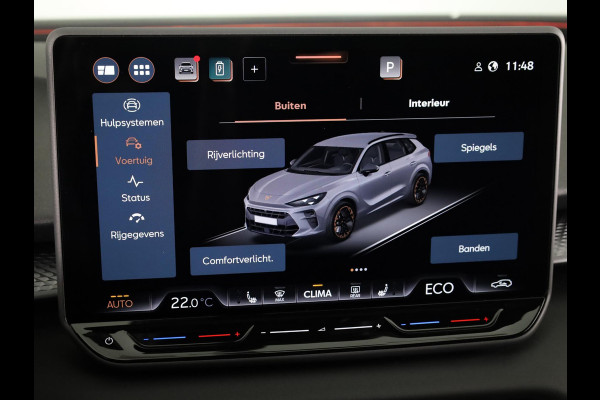 CUPRA Terramar 1.5 TSI e-Hybrid VZ America s CUP 272 pk Automaat | Navigatie | Panoramadak | Trekhaak (wegklapbaar) | Parkeersensoren (Park assist) | Rondomzicht camera | Lederen bekleding | Stoelverwarming |
