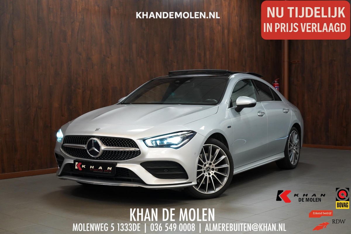 Mercedes-Benz CLA-Klasse 250 e AMG Line BOMVOL|Pano|Burmester|Memory|Sfeerverlichting|19 inch