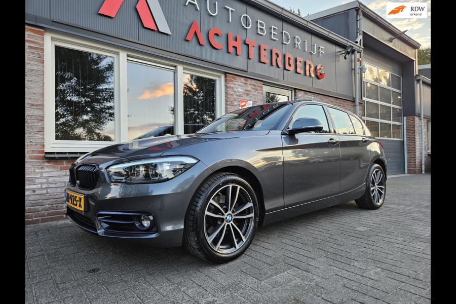 BMW 1-serie 120i Edition Sport Line Shadow High Executive Schuifdak! LED! Camera! Mooie/Nette Auto!