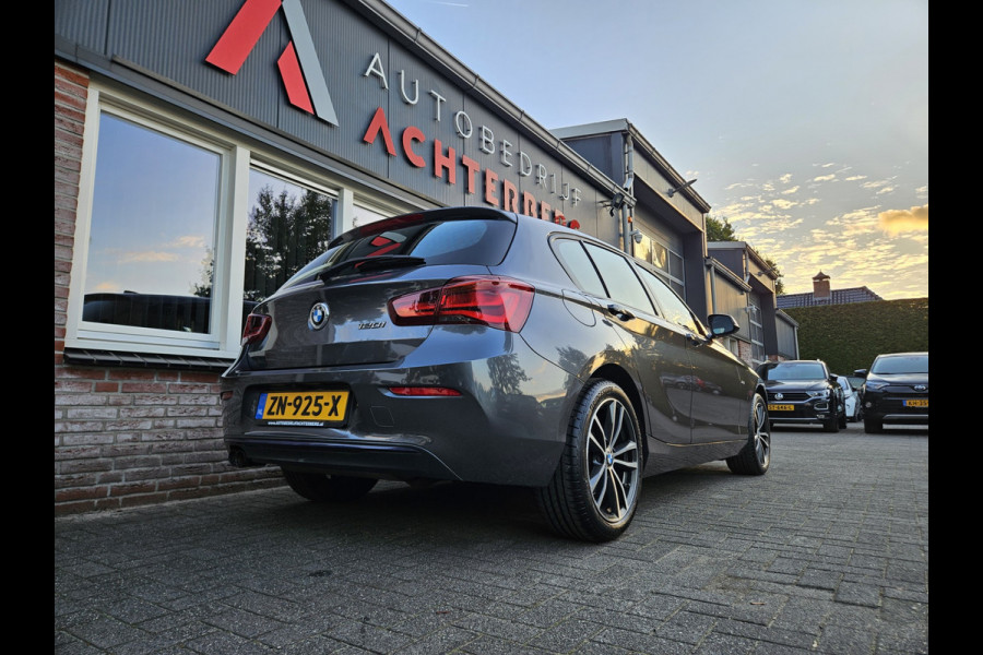 BMW 1-serie 120i Edition Sport Line Shadow High Executive Schuifdak! LED! Camera! Mooie/Nette Auto!