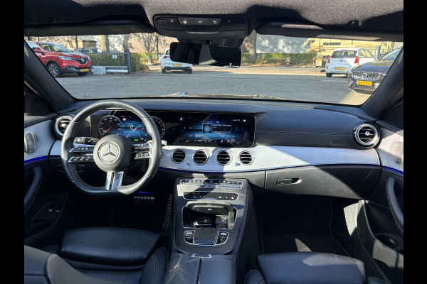 Mercedes-Benz E-Klasse Estate 300 e Business Solution AMG MERCEDES GARANTIE T/M 03-2028 | SOH 93% | PANORAMADAK | ELEKTRISCHE TREKHAAK | DEALER ONDERHOUDEN | APPLE CARPLAY/ANDROID AUTO | BURMESTER AUDIO | 360° CAMERA |