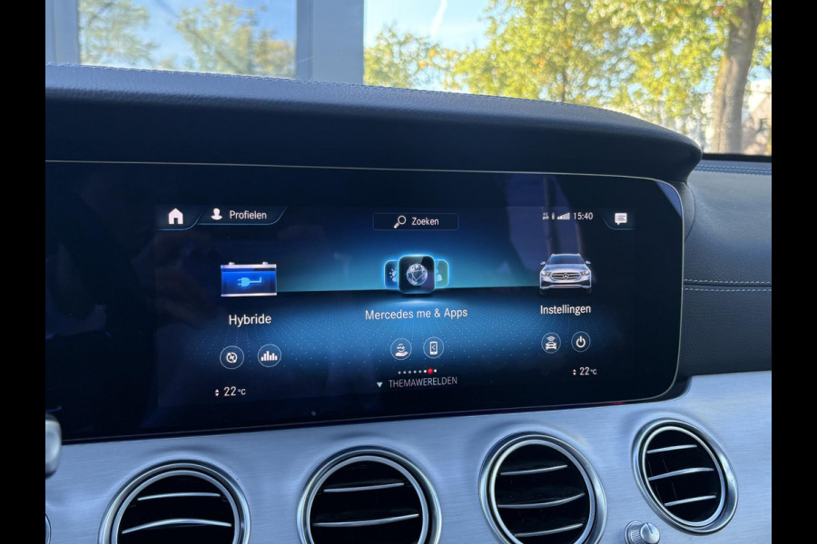 Mercedes-Benz E-Klasse Estate 300 e Business Solution AMG MERCEDES GARANTIE T/M 03-2028 | SOH 93% | PANORAMADAK | ELEKTRISCHE TREKHAAK | DEALER ONDERHOUDEN | APPLE CARPLAY/ANDROID AUTO | BURMESTER AUDIO | 360° CAMERA |
