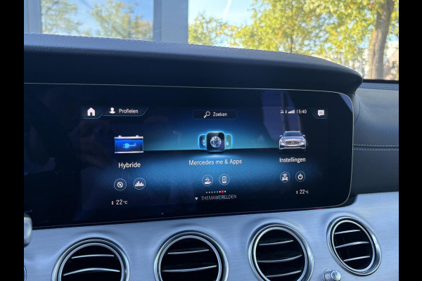 Mercedes-Benz E-Klasse Estate 300 e Business Solution AMG MERCEDES GARANTIE T/M 03-2028 | SOH 93% | PANORAMADAK | ELEKTRISCHE TREKHAAK | DEALER ONDERHOUDEN | APPLE CARPLAY/ANDROID AUTO | BURMESTER AUDIO | 360° CAMERA |
