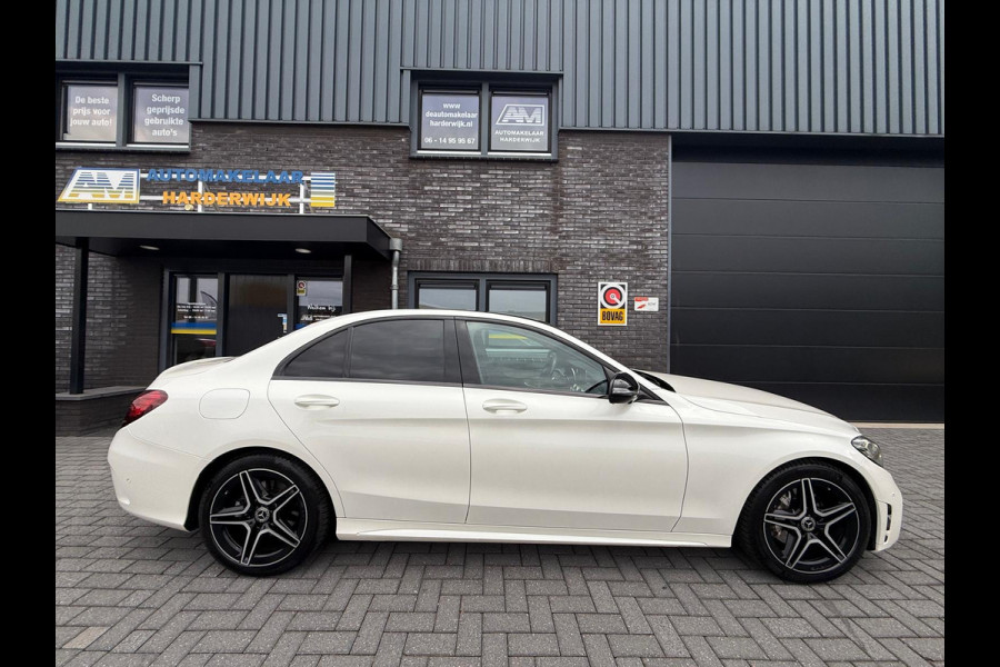 Mercedes-Benz C-Klasse 180 Business Solution AMG | 2E EIGENAAR | 3/6/12MND GARANTIE | PANO | LED | CRUISE | 360 CAMERA | STOELVERWM.| DODE HOEK |DEALER ONDERHOUDEN |