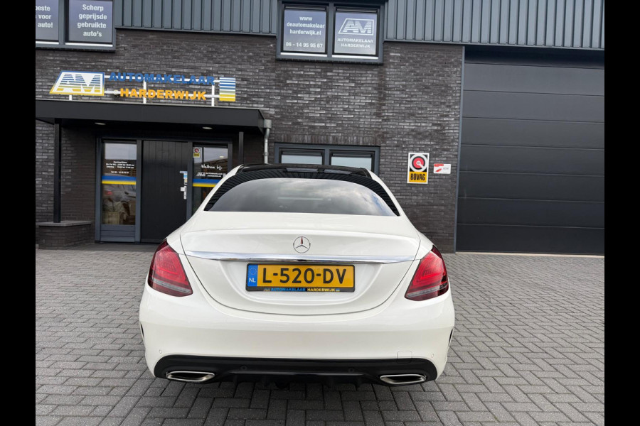 Mercedes-Benz C-Klasse 180 Business Solution AMG | 2E EIGENAAR | 3/6/12MND GARANTIE | PANO | LED | CRUISE | 360 CAMERA | STOELVERWM.| DODE HOEK |DEALER ONDERHOUDEN |