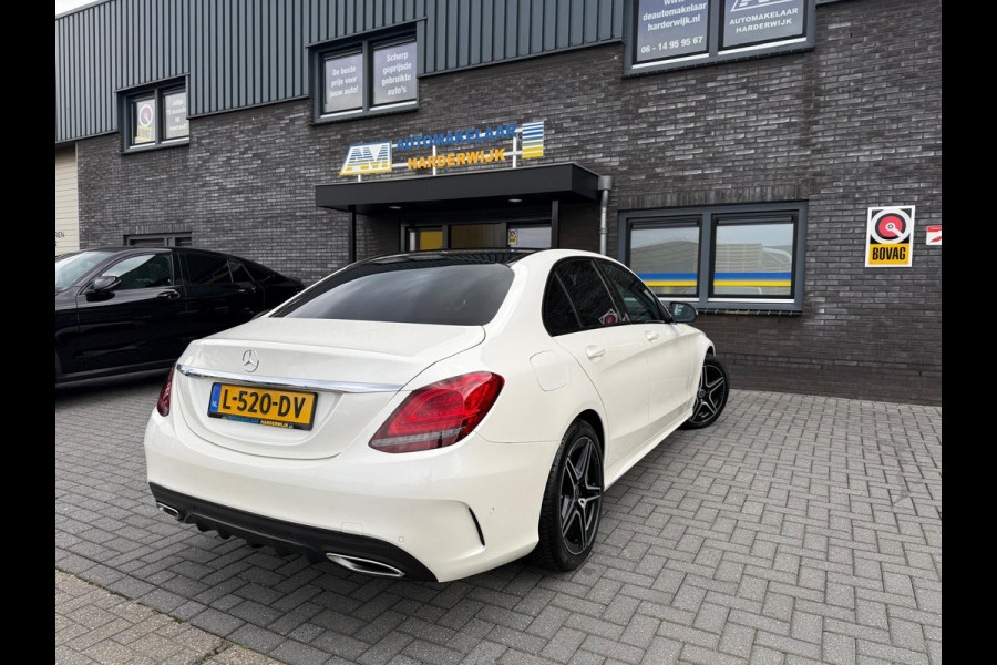 Mercedes-Benz C-Klasse 180 Business Solution AMG | 2E EIGENAAR | 3/6/12MND GARANTIE | PANO | LED | CRUISE | 360 CAMERA | STOELVERWM.| DODE HOEK |DEALER ONDERHOUDEN |