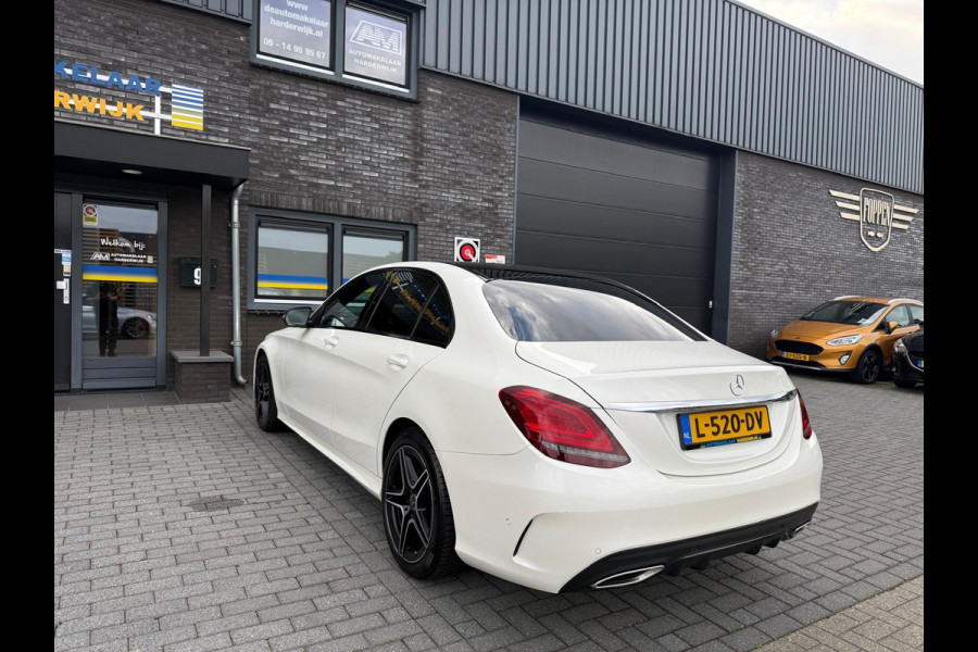 Mercedes-Benz C-Klasse 180 Business Solution AMG | 2E EIGENAAR | 3/6/12MND GARANTIE | PANO | LED | CRUISE | 360 CAMERA | STOELVERWM.| DODE HOEK |DEALER ONDERHOUDEN |