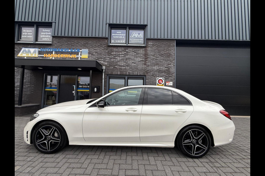 Mercedes-Benz C-Klasse 180 Business Solution AMG | 2E EIGENAAR | 3/6/12MND GARANTIE | PANO | LED | CRUISE | 360 CAMERA | STOELVERWM.| DODE HOEK |DEALER ONDERHOUDEN |