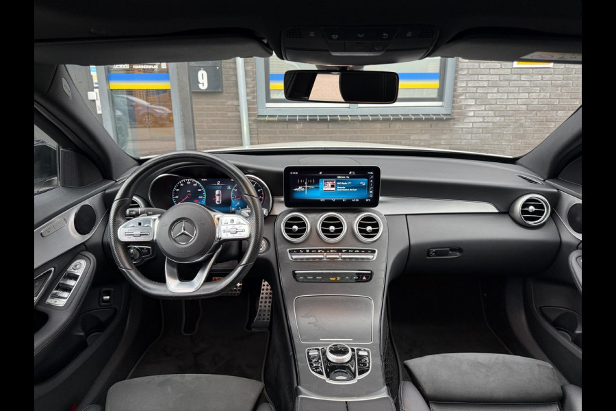 Mercedes-Benz C-Klasse 180 Business Solution AMG | 2E EIGENAAR | 3/6/12MND GARANTIE | PANO | LED | CRUISE | 360 CAMERA | STOELVERWM.| DODE HOEK |DEALER ONDERHOUDEN |